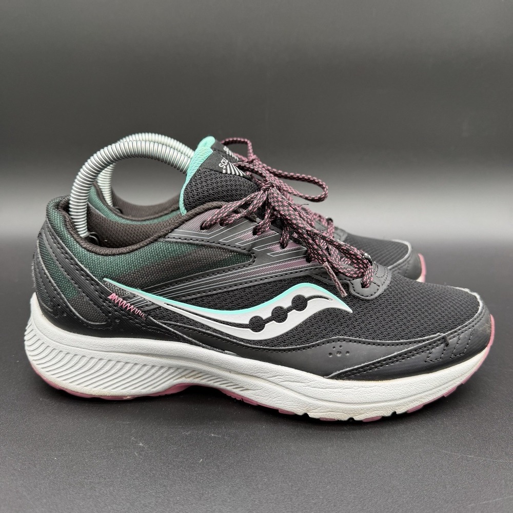 Saucony Womens Cohesion TR15‎ S10706-05 Black Running Shoes Sneakers Size 8.5